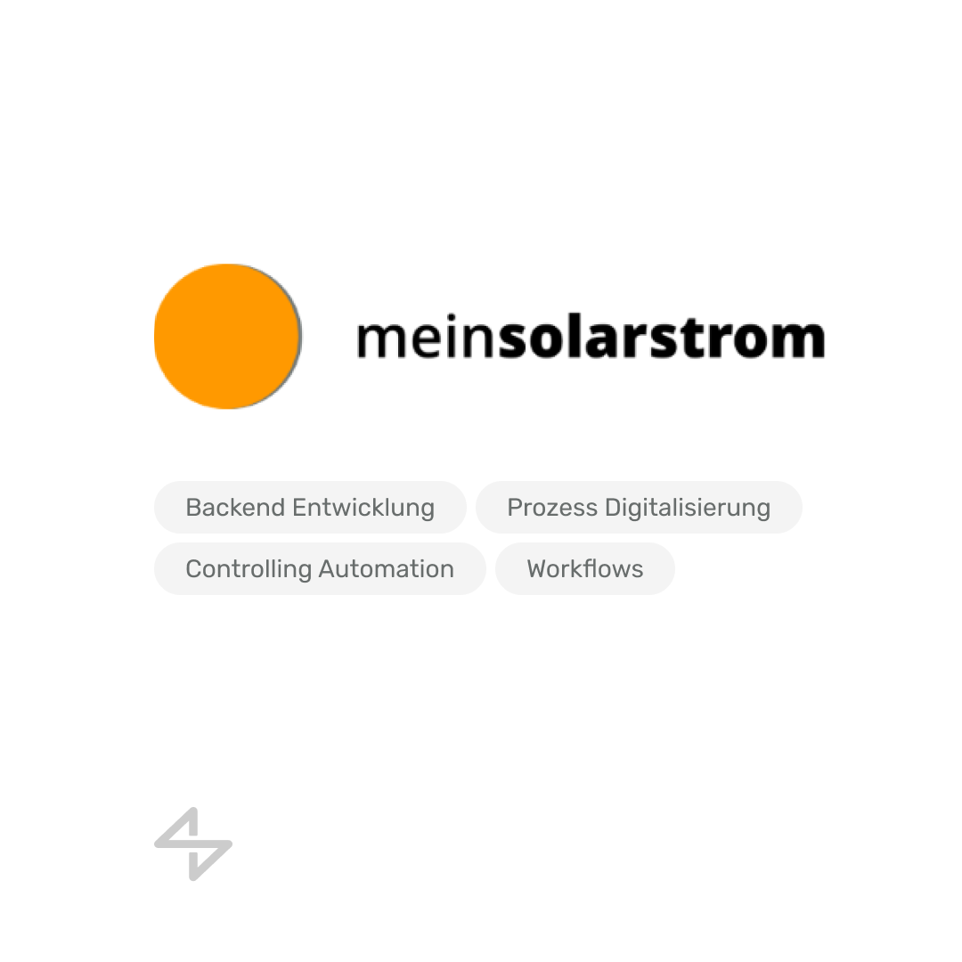 Neuer Kunde - meinsolarstrom